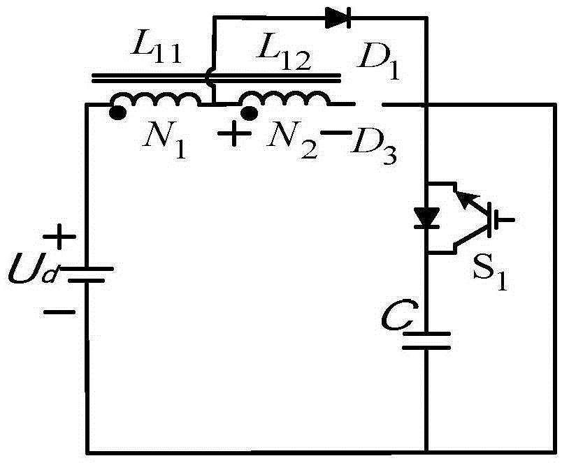 Single-tap-inductor Z-source inverter
