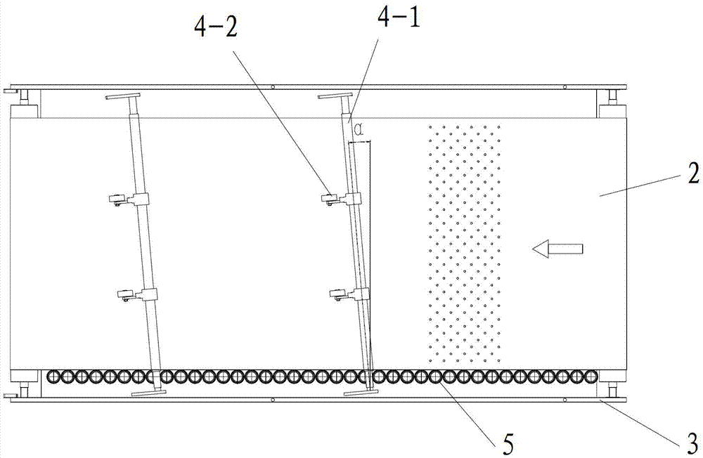 Belt correction device and working method thereof