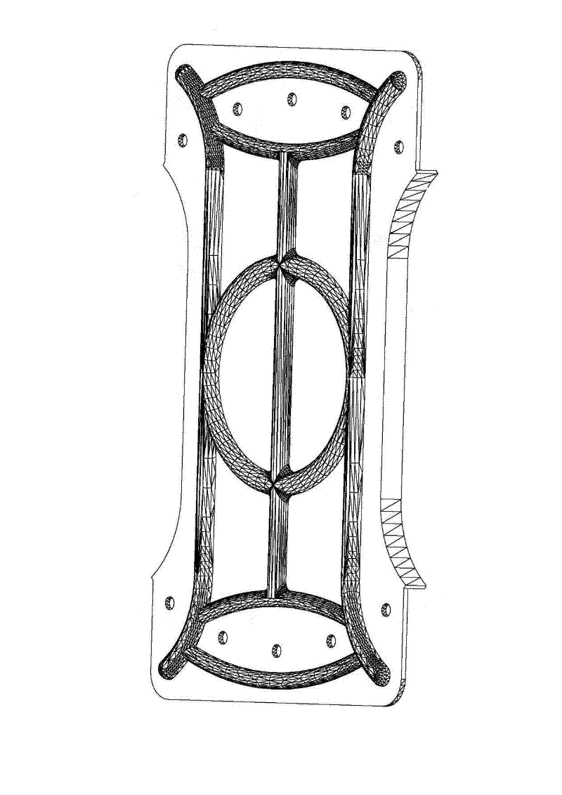 Factory assembled latticed light steel structure and manufacturing method thereof
