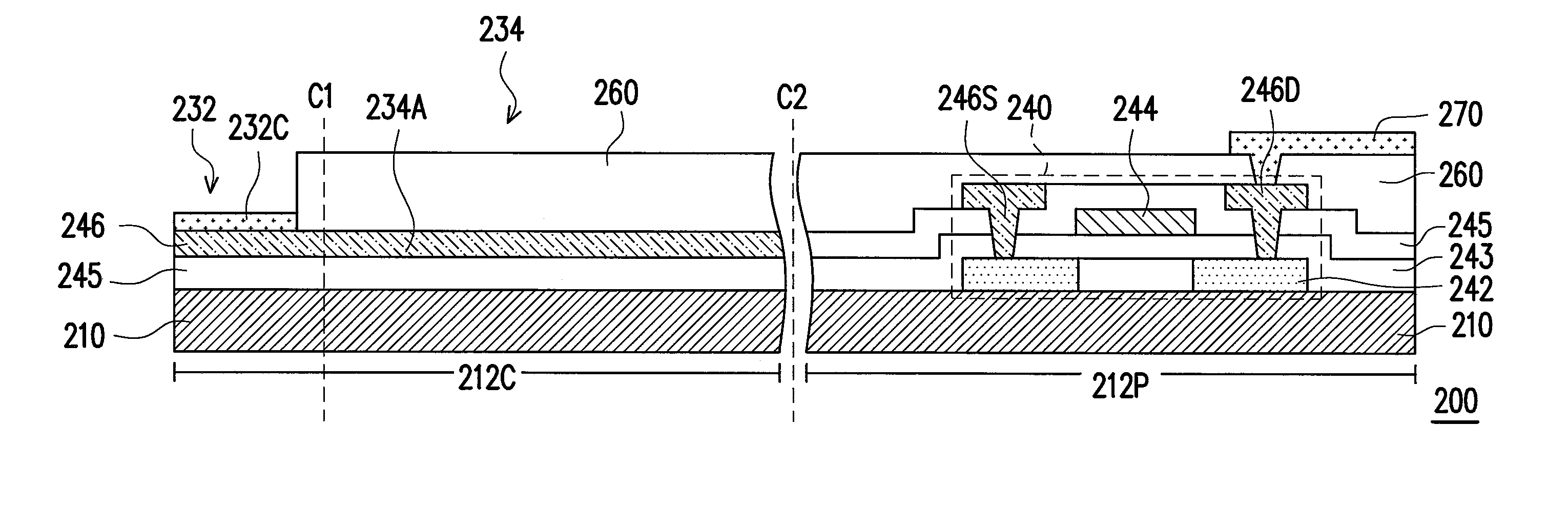 Active device array mother substrate and method of fabricating display panel