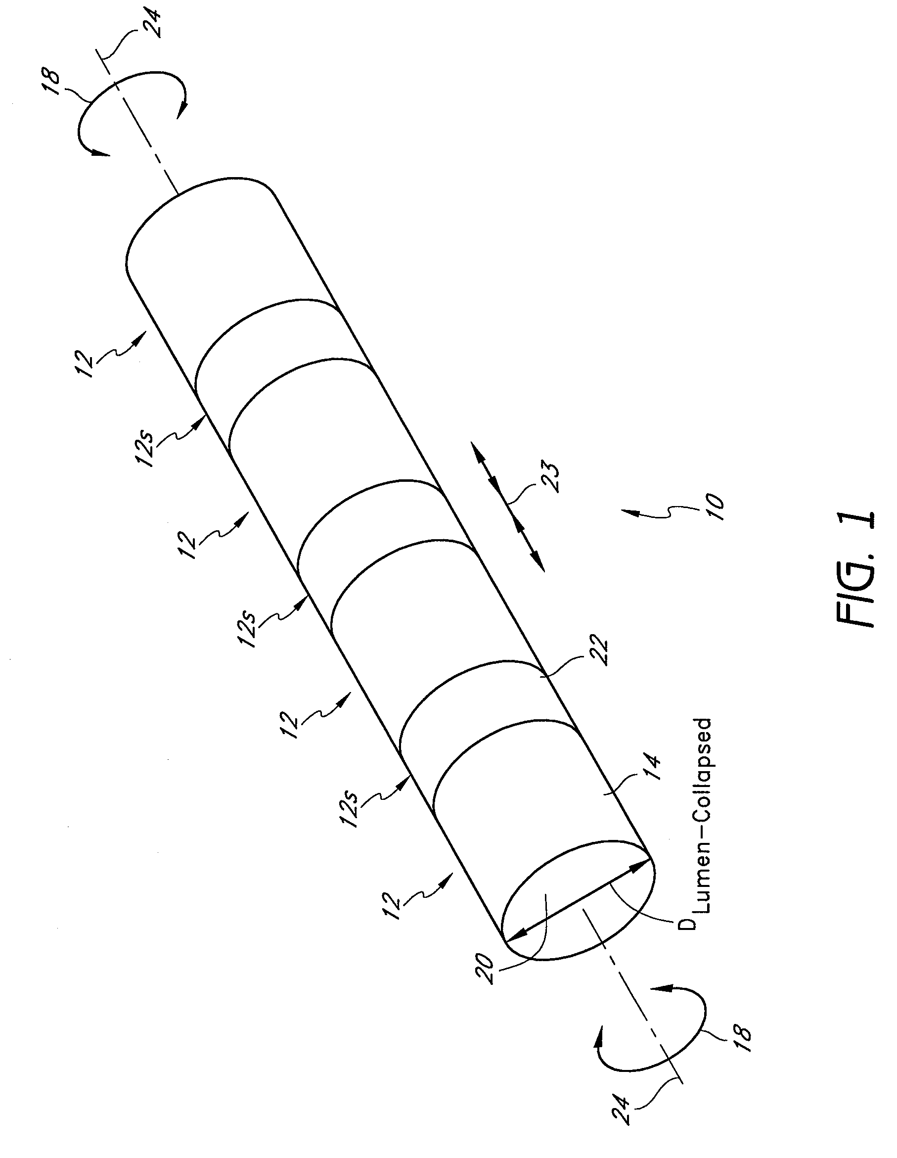 Circumferentially nested expandable device