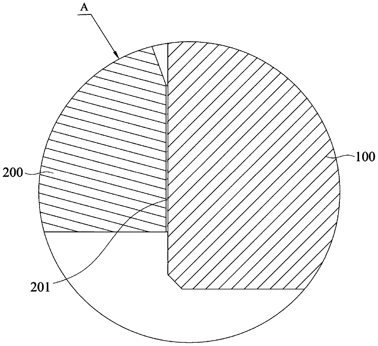 Valve needle plastic-sealing assembly and hot runner system