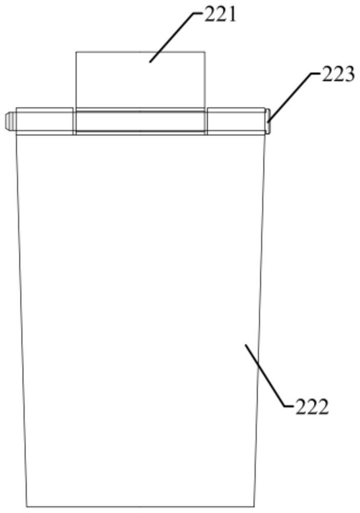 Water stop device for starting slurry shield glass fiber enclosure structure