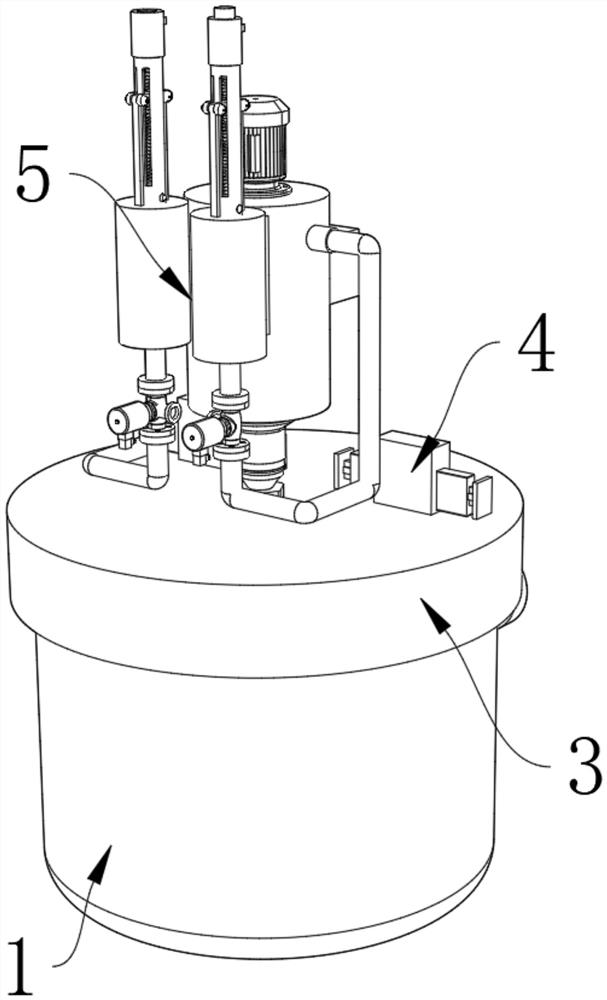 Negative pressure moisture absorption storage tank