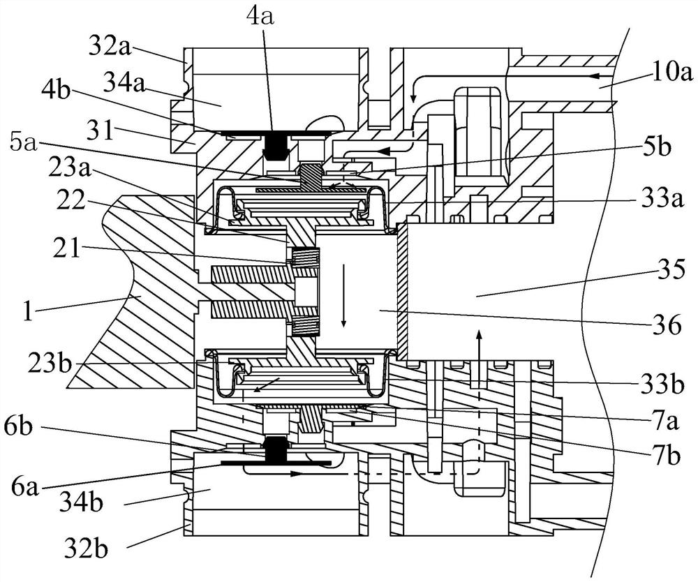 Miniature diaphragm pump with precise flow adjusting device