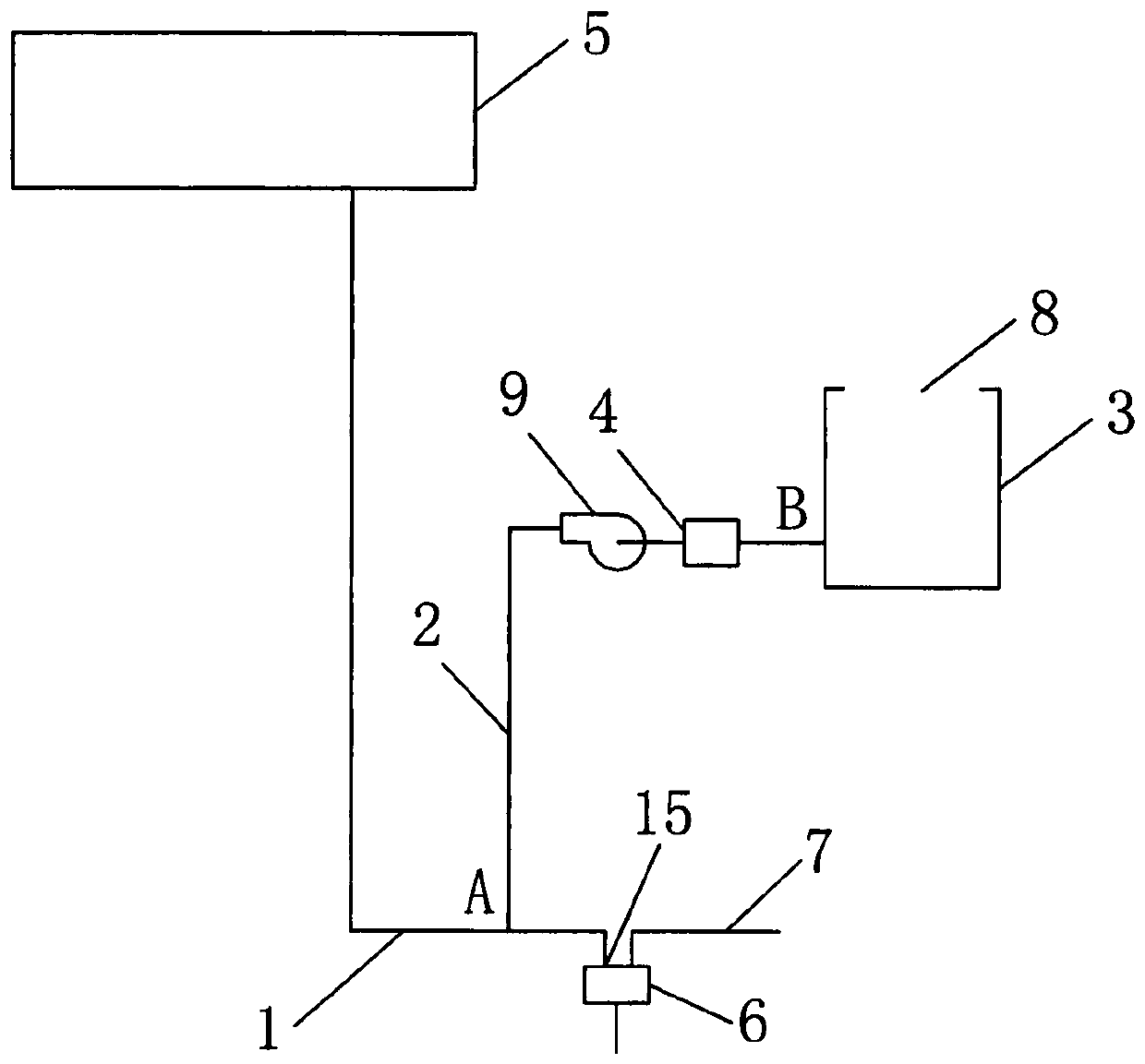 Water heater water-saving system