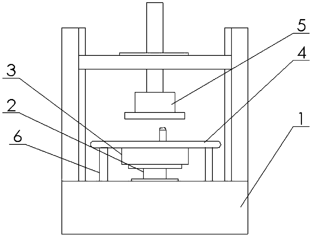 High temperature performance thermal-mechanical coupling test platform for high temperature heat seal