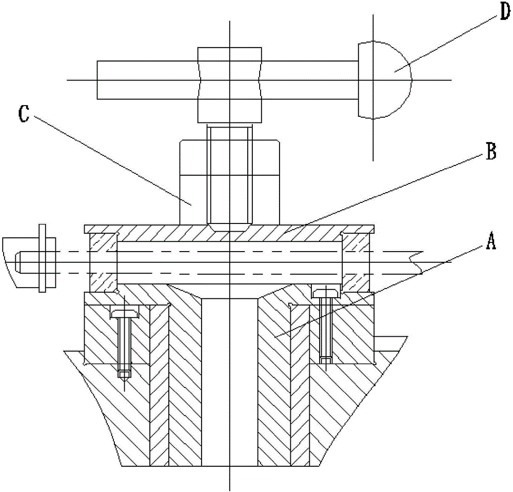 Tool for pocket hole of short cylindrical roller bearing retainer and pocket hole method thereof