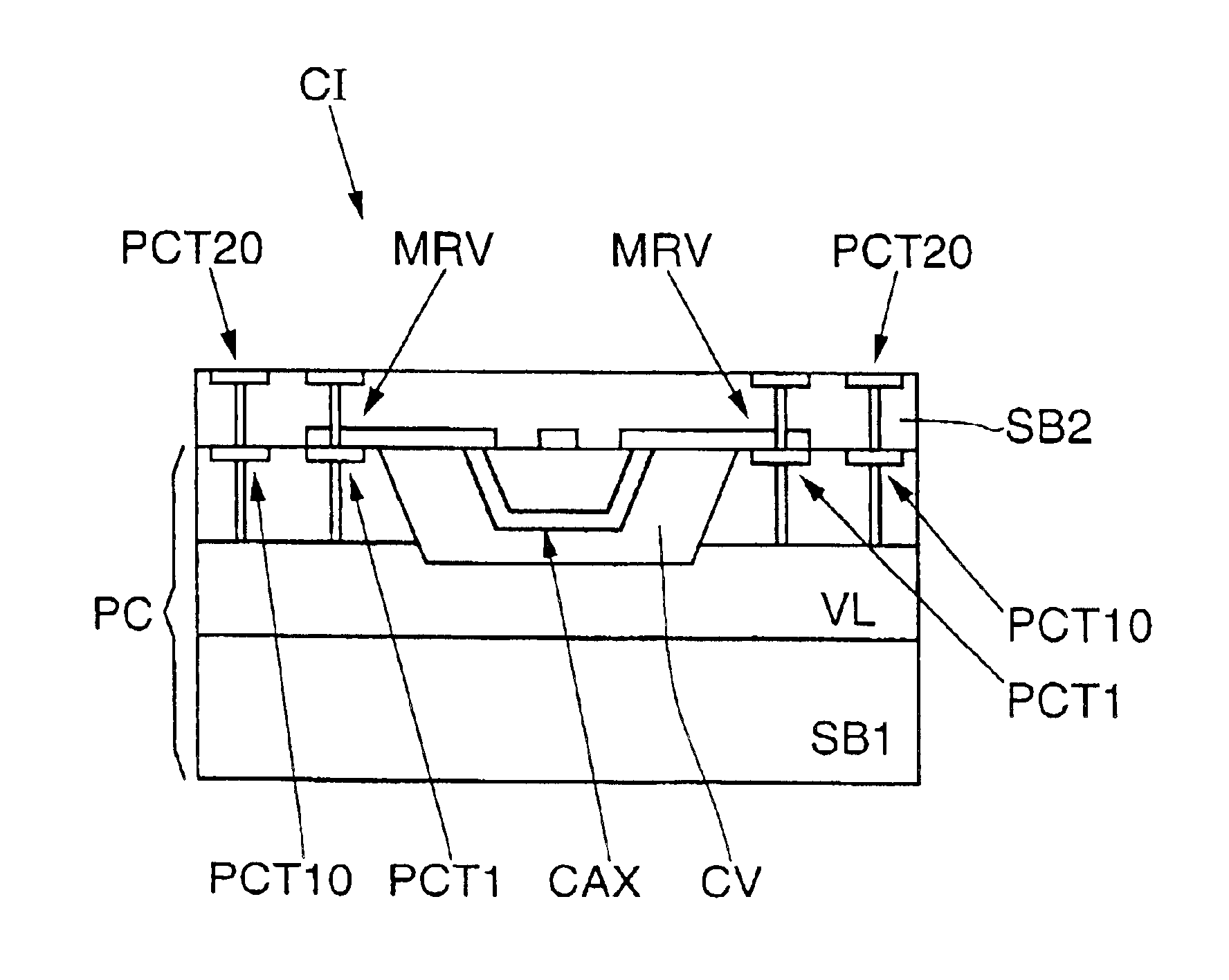 Integrated circuit comprising an auxiliary component, for example a passive component or a microelectromechanical system, placed above an electronic chip, and the corresponding fabrication process