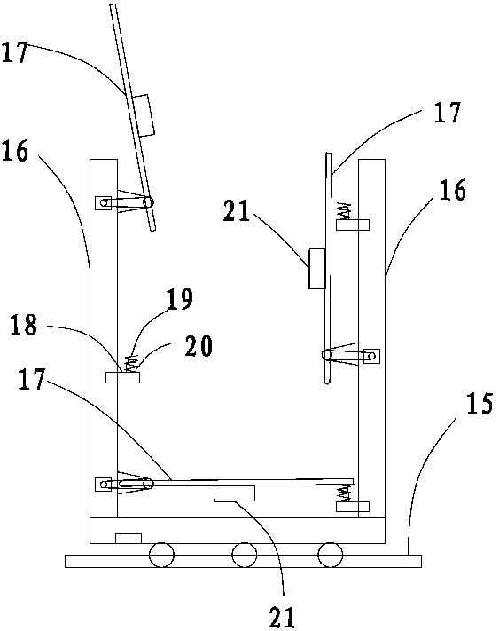 A cold processing device for shellfish