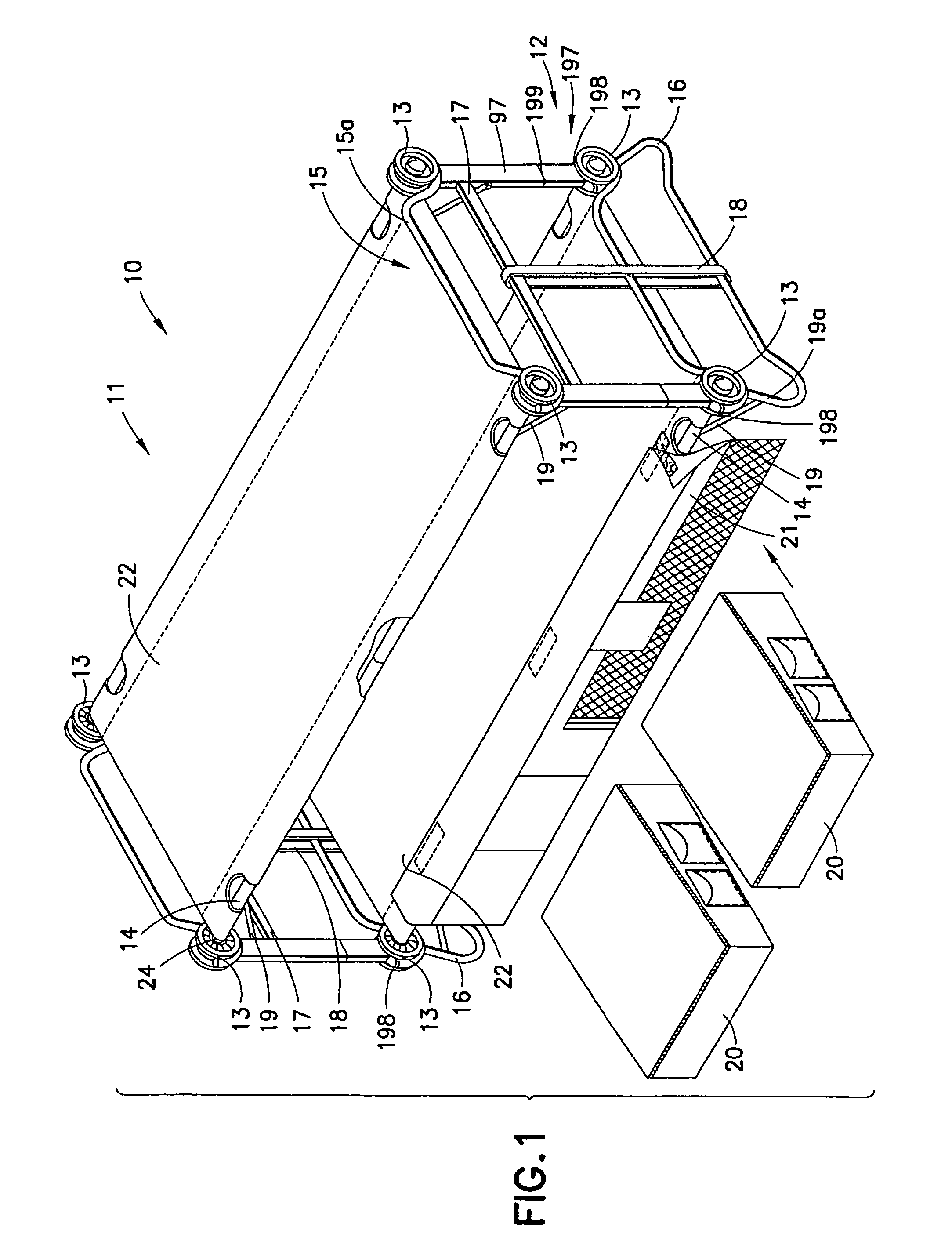 Portable assembly bed and kit therefor