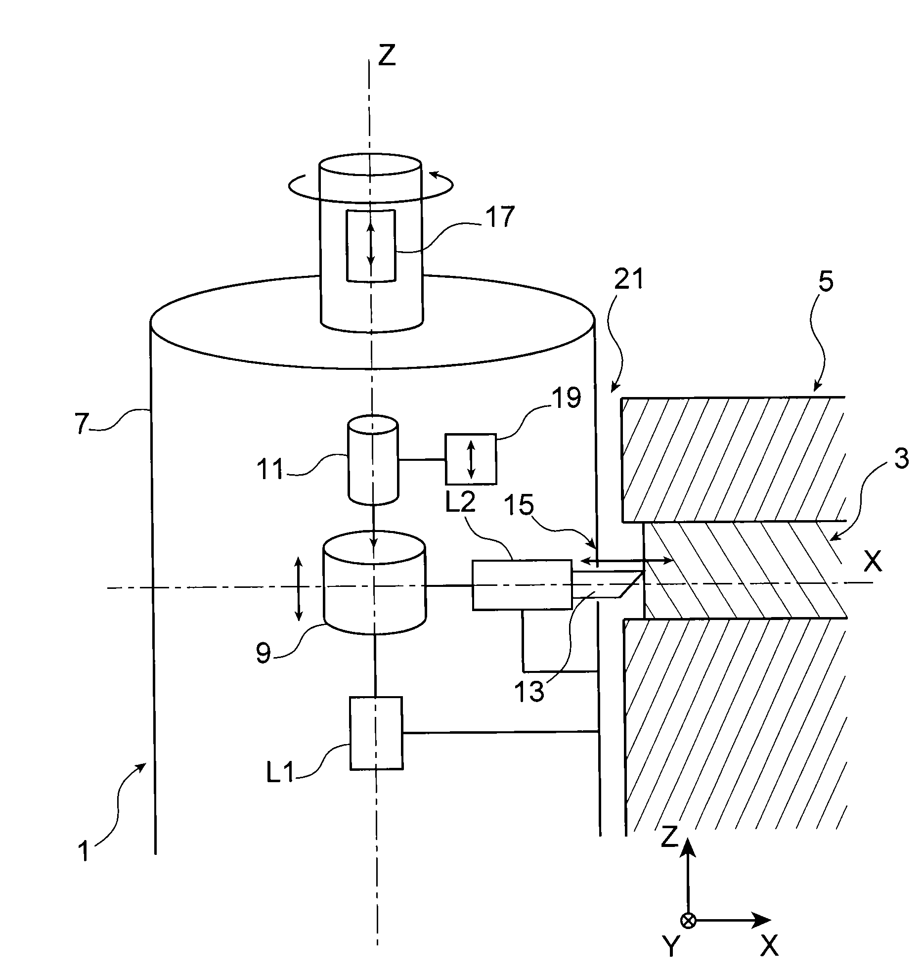 Device for repair of defects in a structure