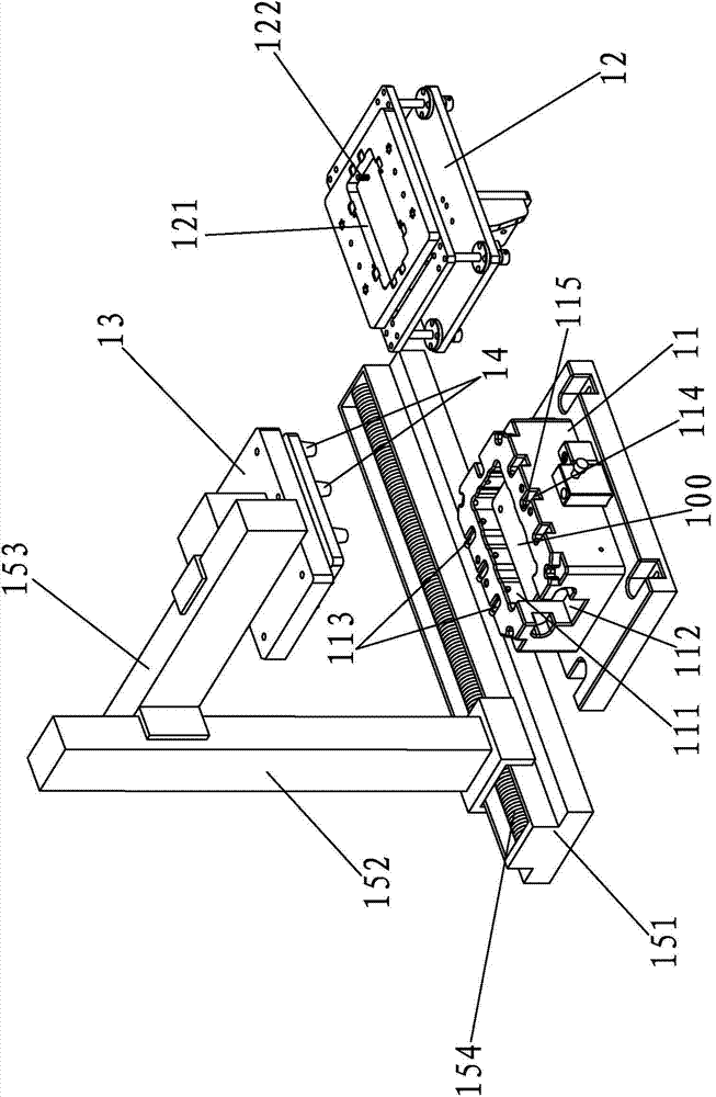 Automatic system for IML injection molding