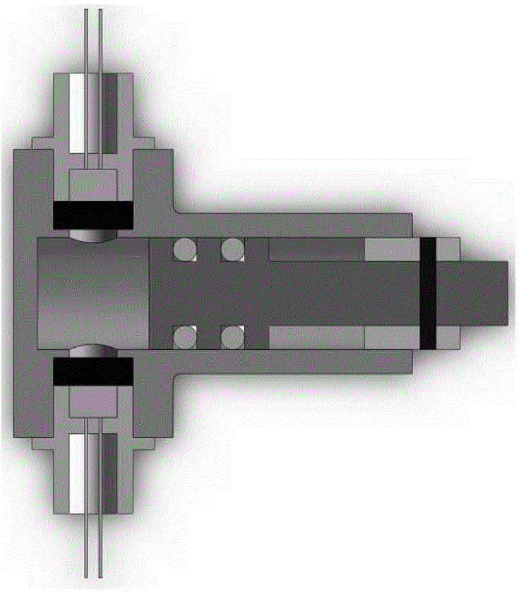 A pyrotechnic driven piston micro-actuator