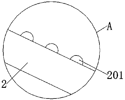 Continuous mouse trapping cage using warped plate