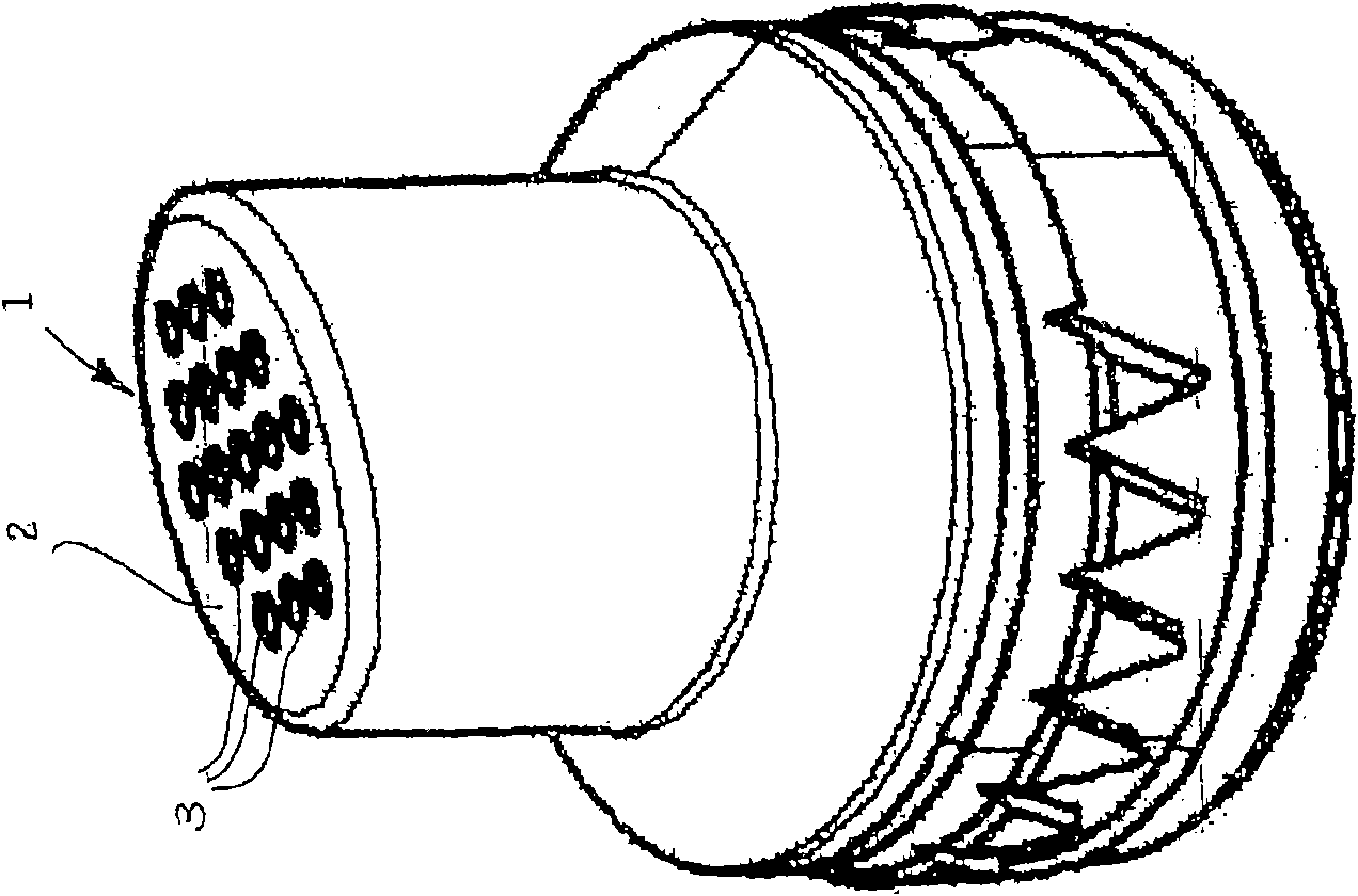 Applicator for two or more components