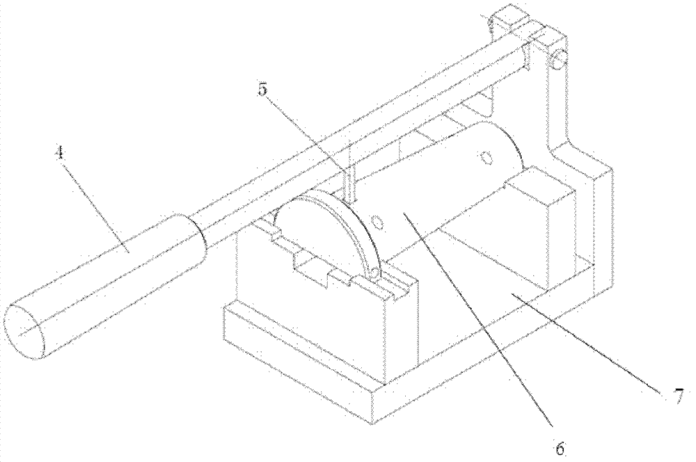 Demoulding device specially for micro-injection forming instrument