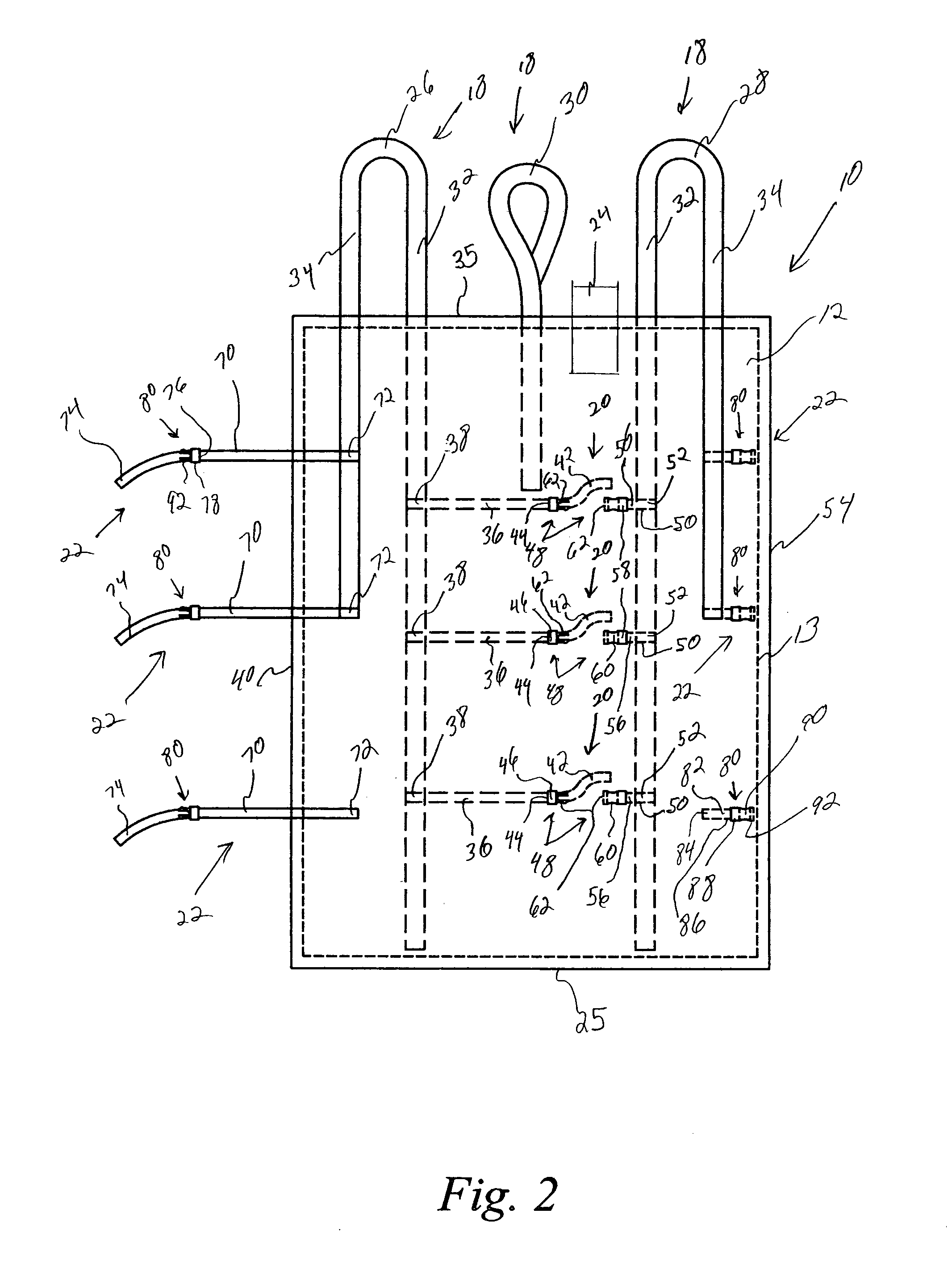 Device for manually transporting a carcass