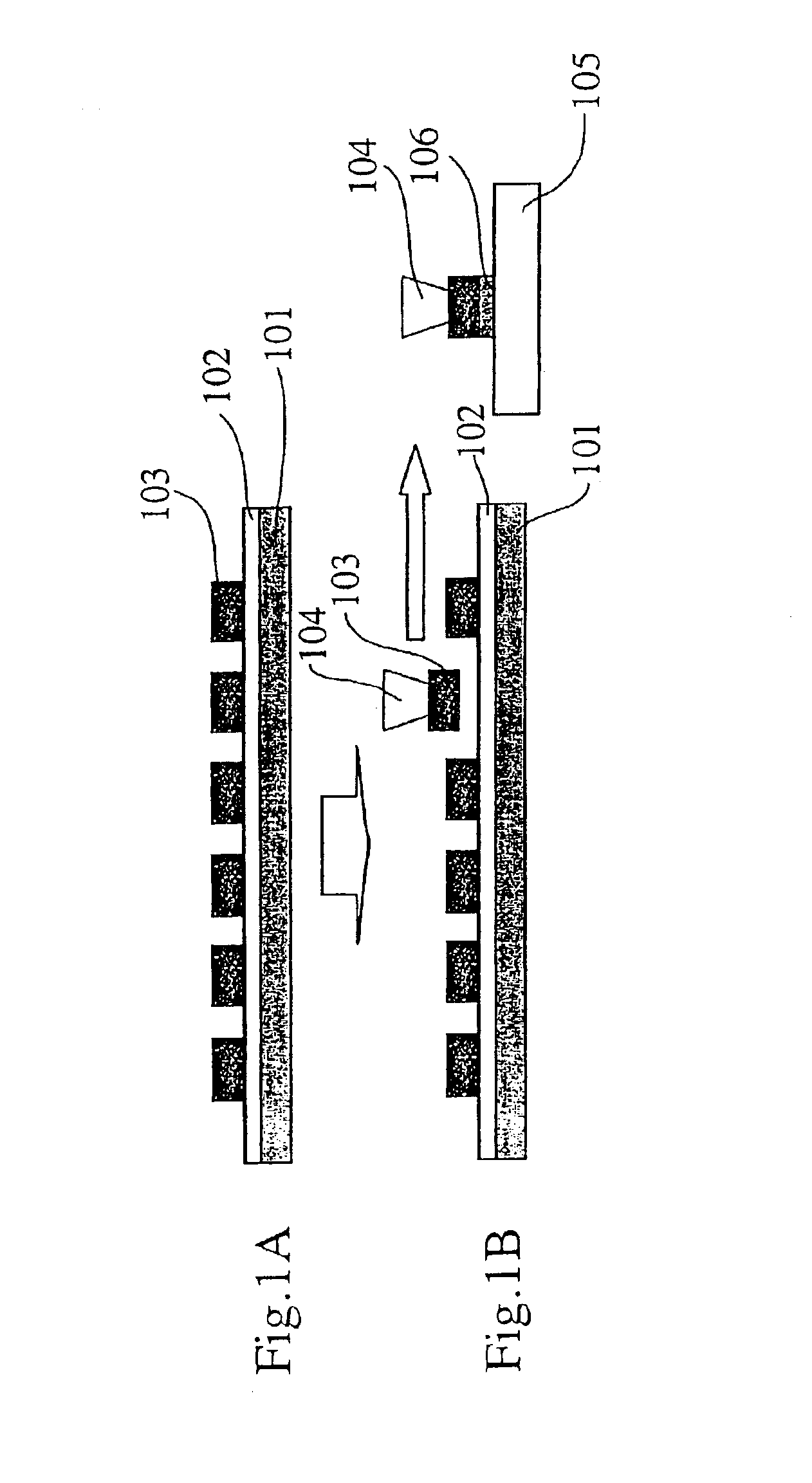 Device transferring method, and device arraying method and image display unit fabricating method using the same