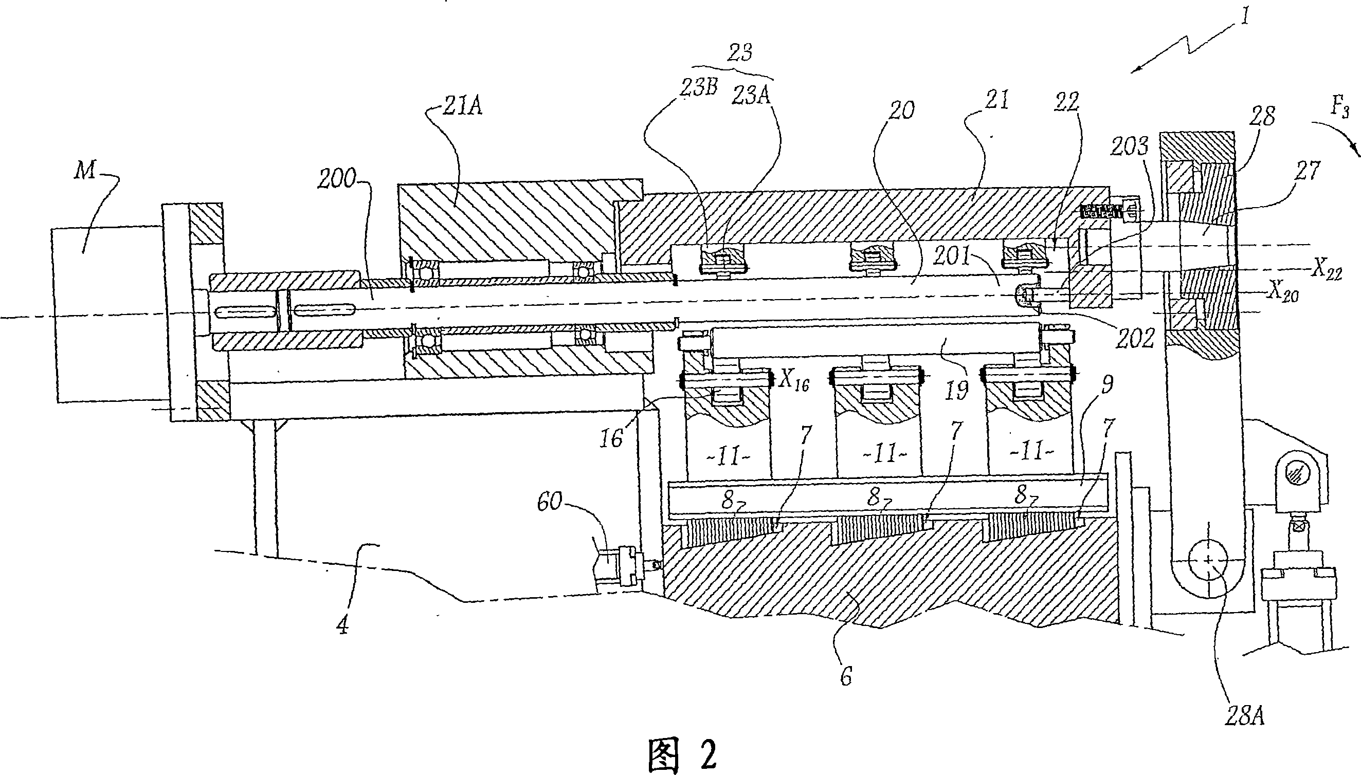 Sheet metal bending machine and production line incorporating a machine of this type