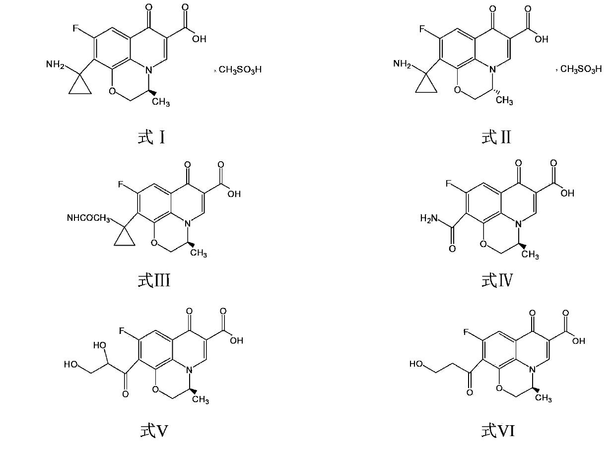 Chiral stationary-phase detection method for dextroisomer of pazufloxacin mesilate injection