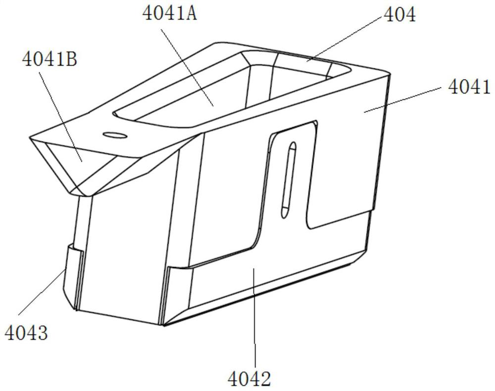 Material supplying and spreading integrated scraper for 3D printing and material supplying and spreading integrated method