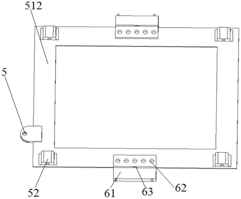 Charging template screening and loading device