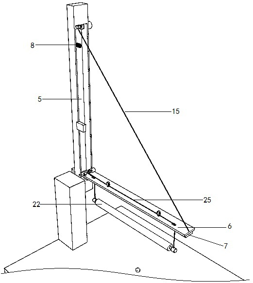 An anti-following bar device