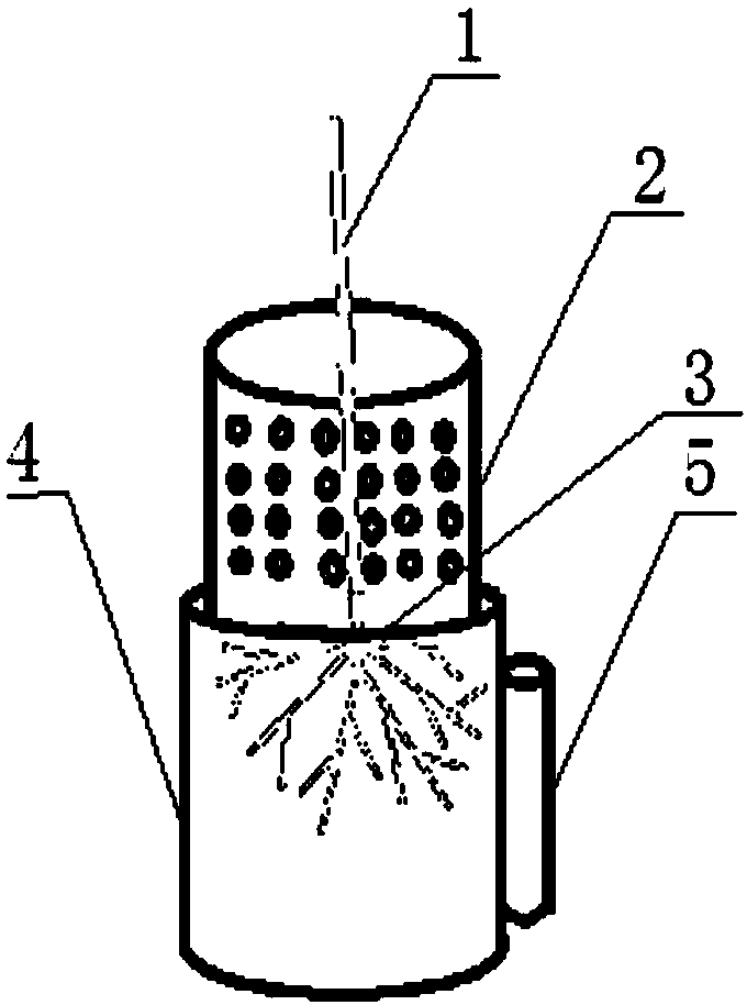 Method for inoculating cistanche tubulosa through pots