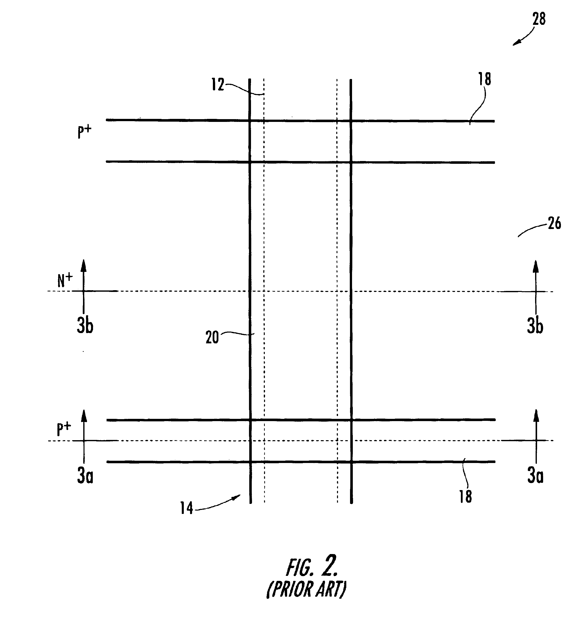 Power MOSFET and method for forming same using a self-aligned body implant