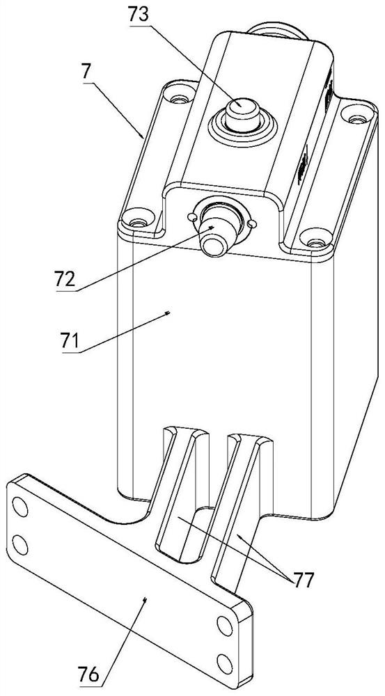 Space on-orbit turntable limiting mechanism and assembling method thereof