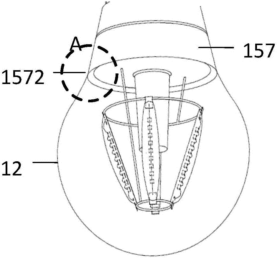 LED filament and manufacturing method thereof and LED bulb lamp applying filament