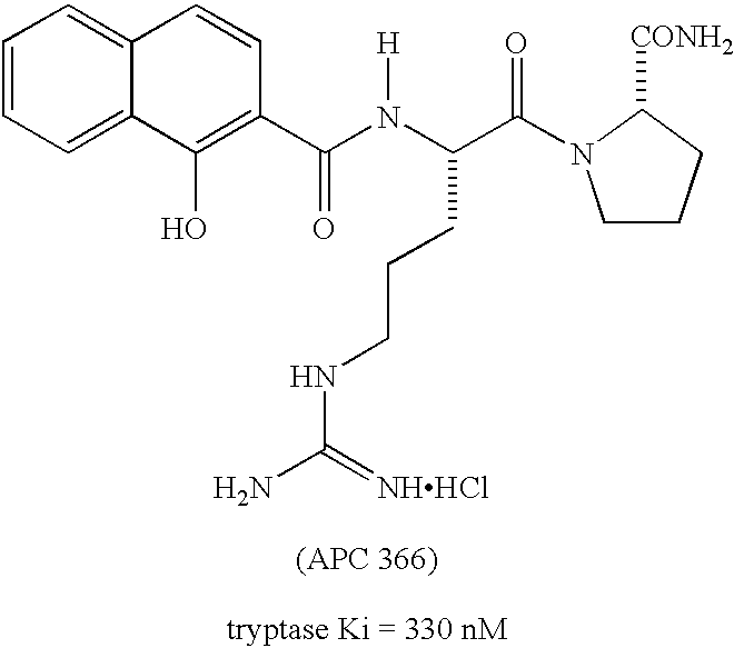 Peptidyl heterocyclic ketones useful as tryptase inhibitors