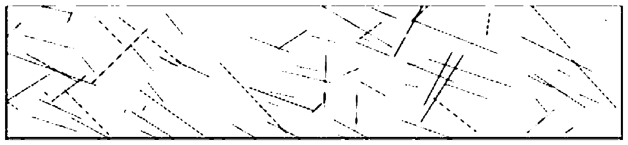 A method for judging the similarity of trace diagrams for rock mass joint and fissure model testing