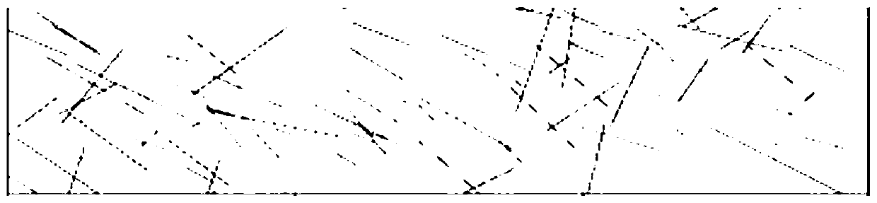 A method for judging the similarity of trace diagrams for rock mass joint and fissure model testing