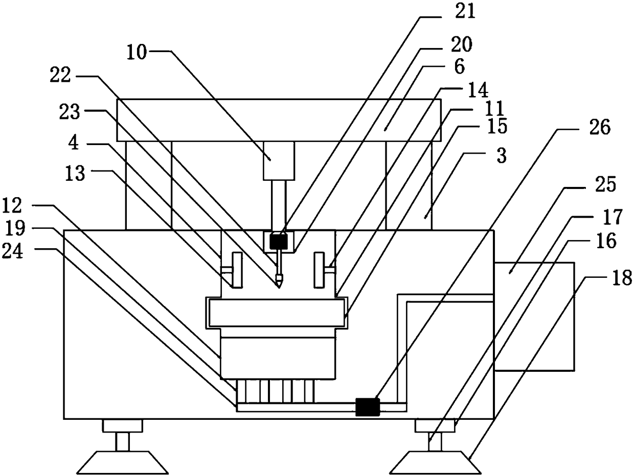 Perforating device capable of achieving automatic and rapid perforating