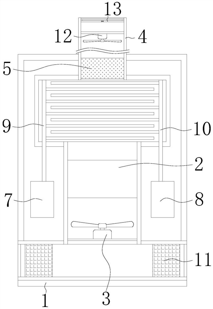 Laboratory ventilation device for intelligent manufacturing