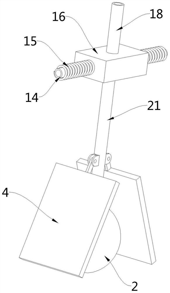 Chemical fiber drying device