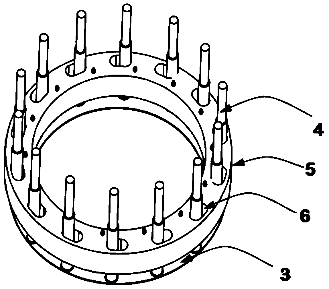 Hydraulic cylinder arrangement control mechanism for shield tunneling machine