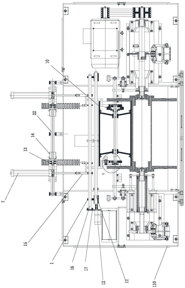 Roller Adjustment Mechanism of Flat Yarn Warping Machine