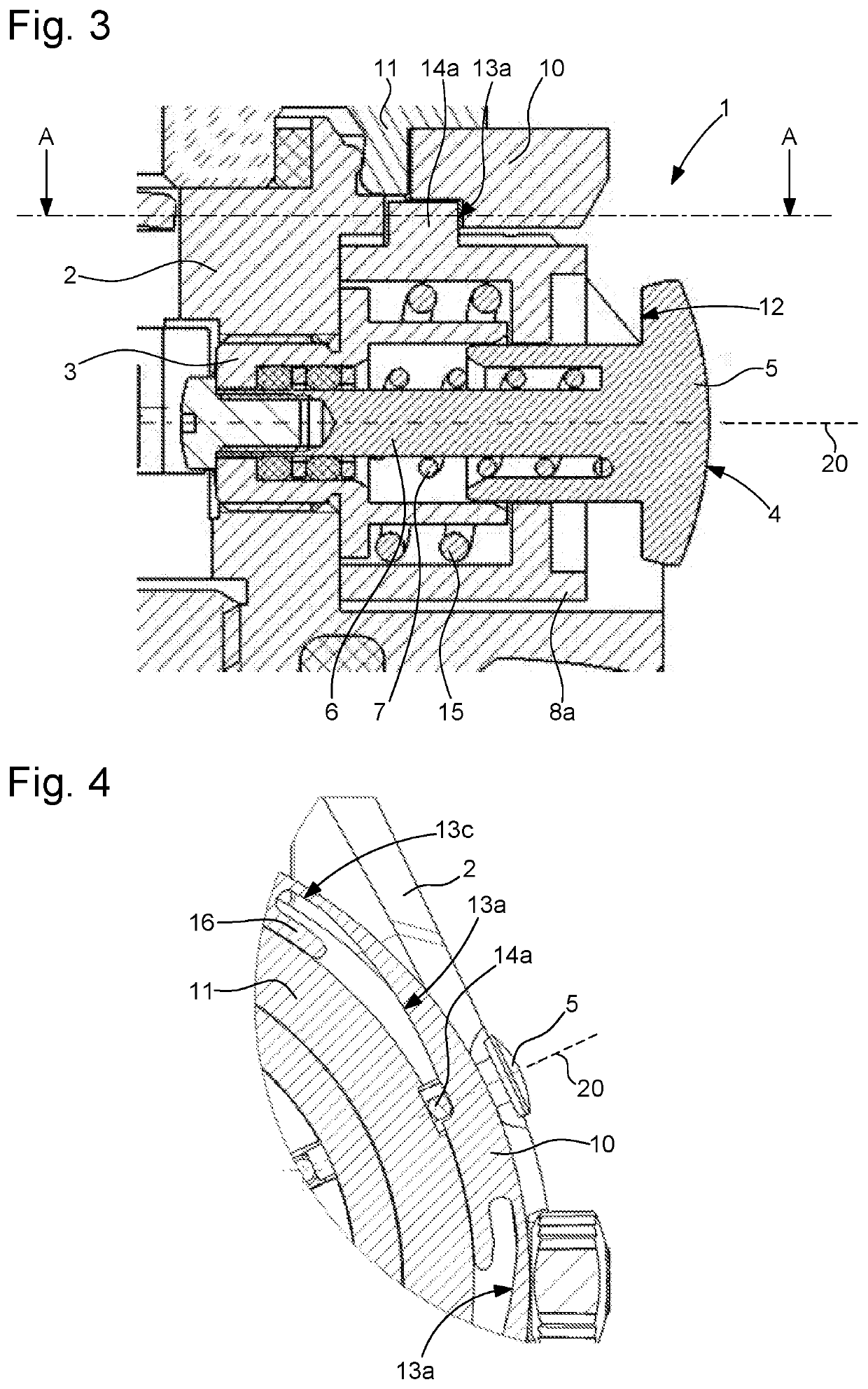 Timepiece containing a locking device for a pusher