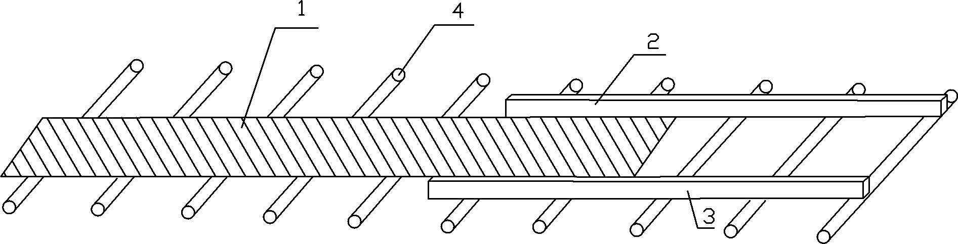 Control method of hot-rolling rolled side guide plate for improving hot-rolling roll shape quality