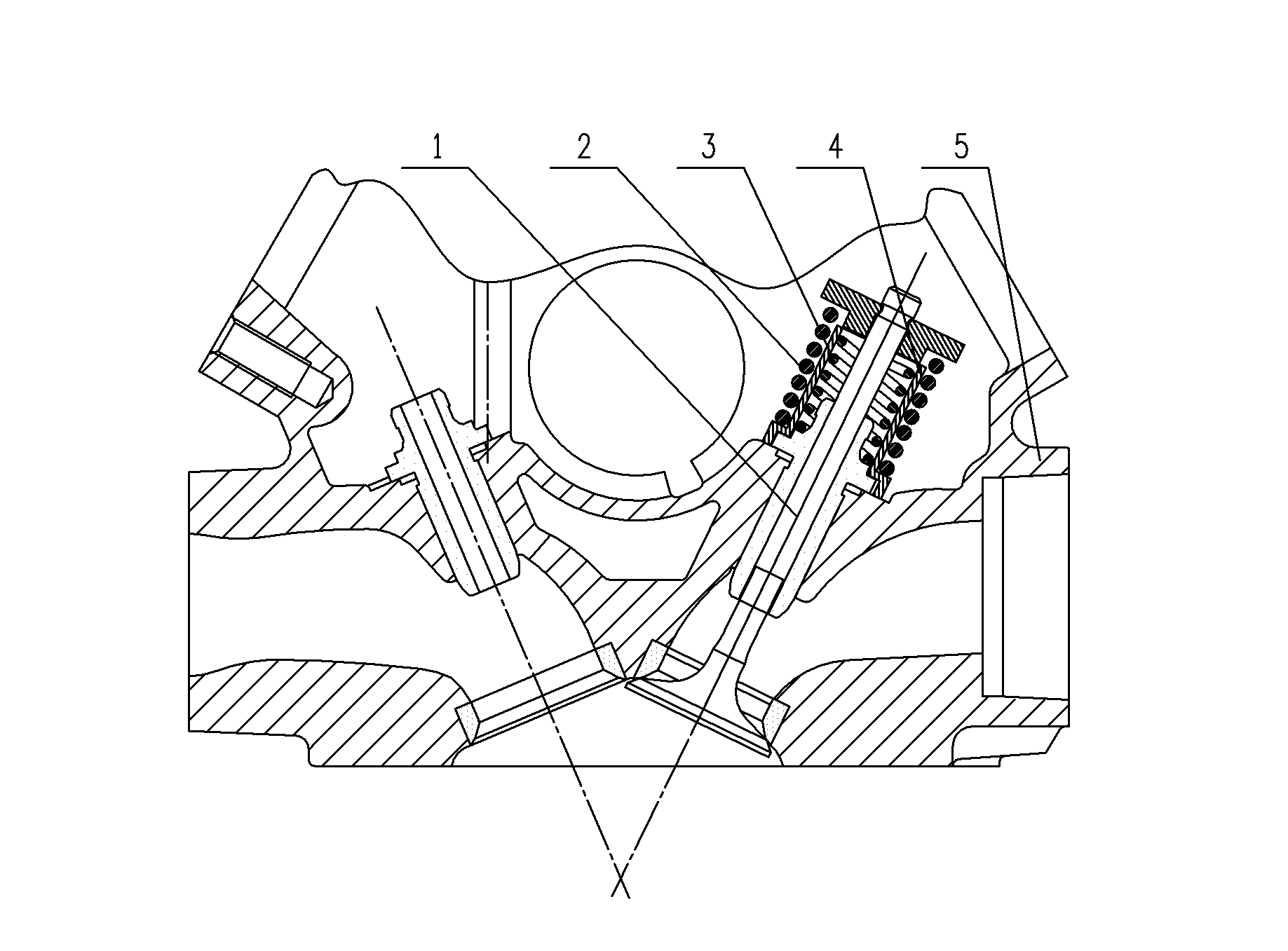 Noise-eliminating device for valve spring in valve actuating mechanism of engine