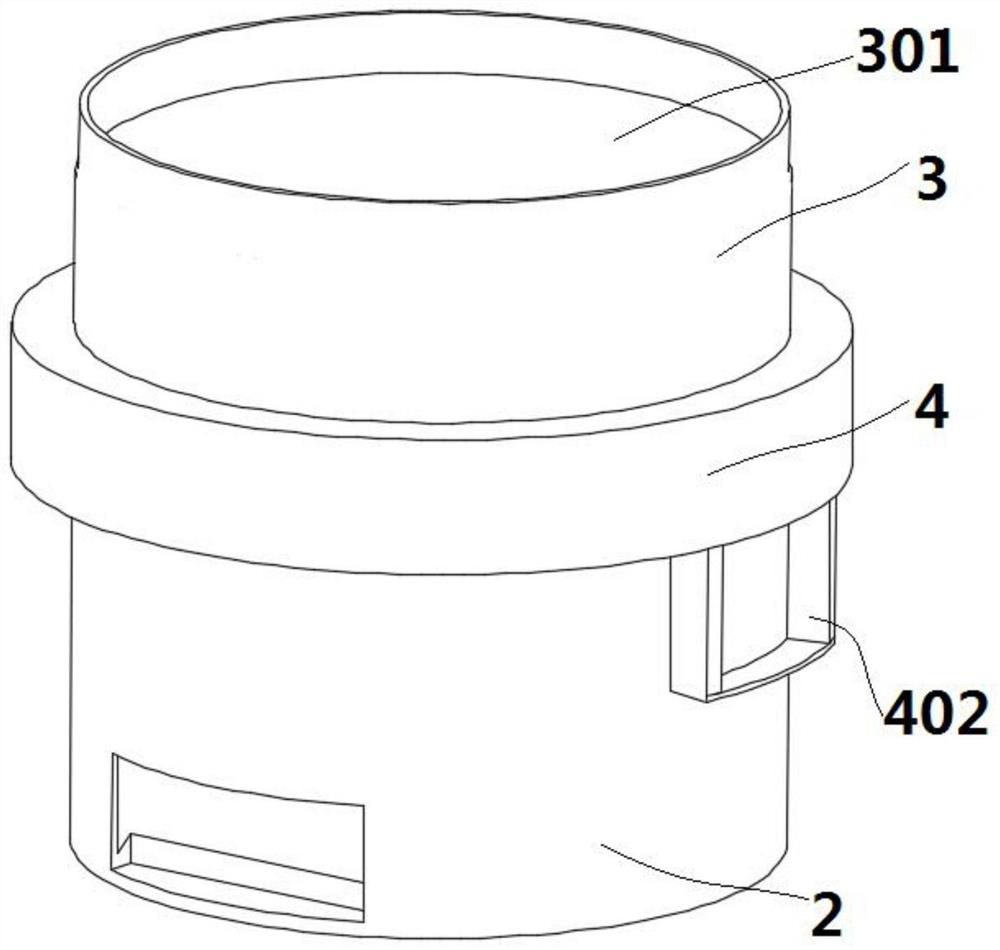 A vortex centrifugal screening machine