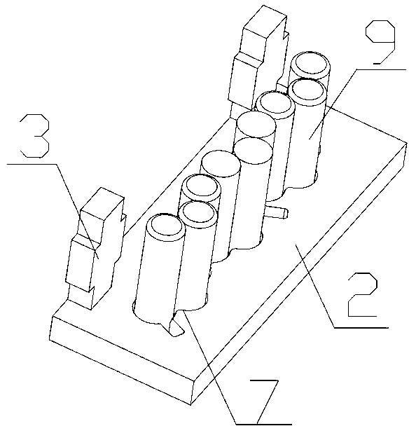 Novel battery clamp