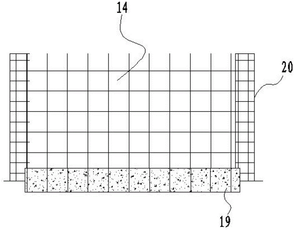 A method for rapidly manufacturing double-line round-end solid piers