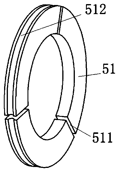 Compressor high-pressure oil-free packing seal structure