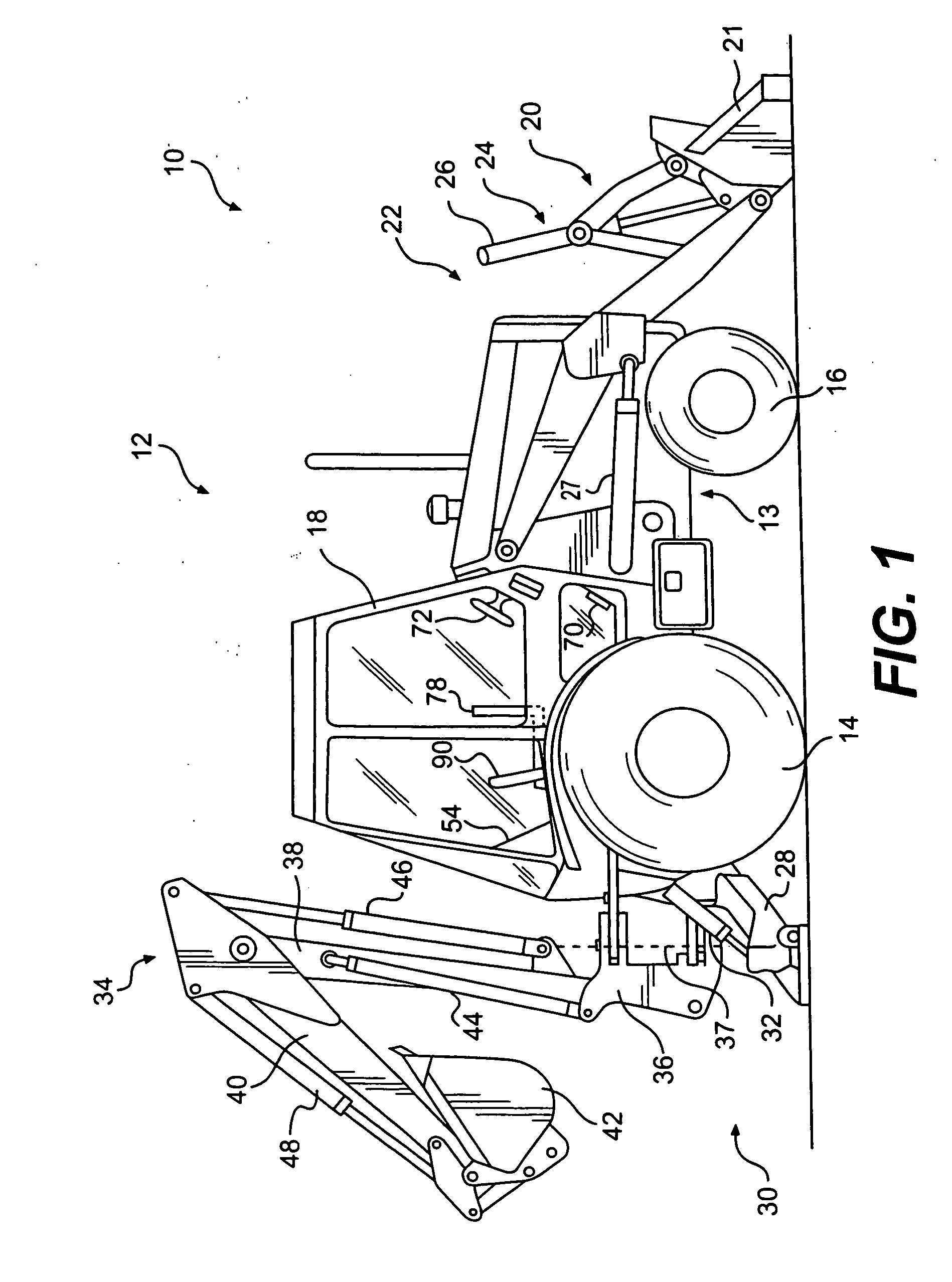 Automated machine repositioning in an excavating operation