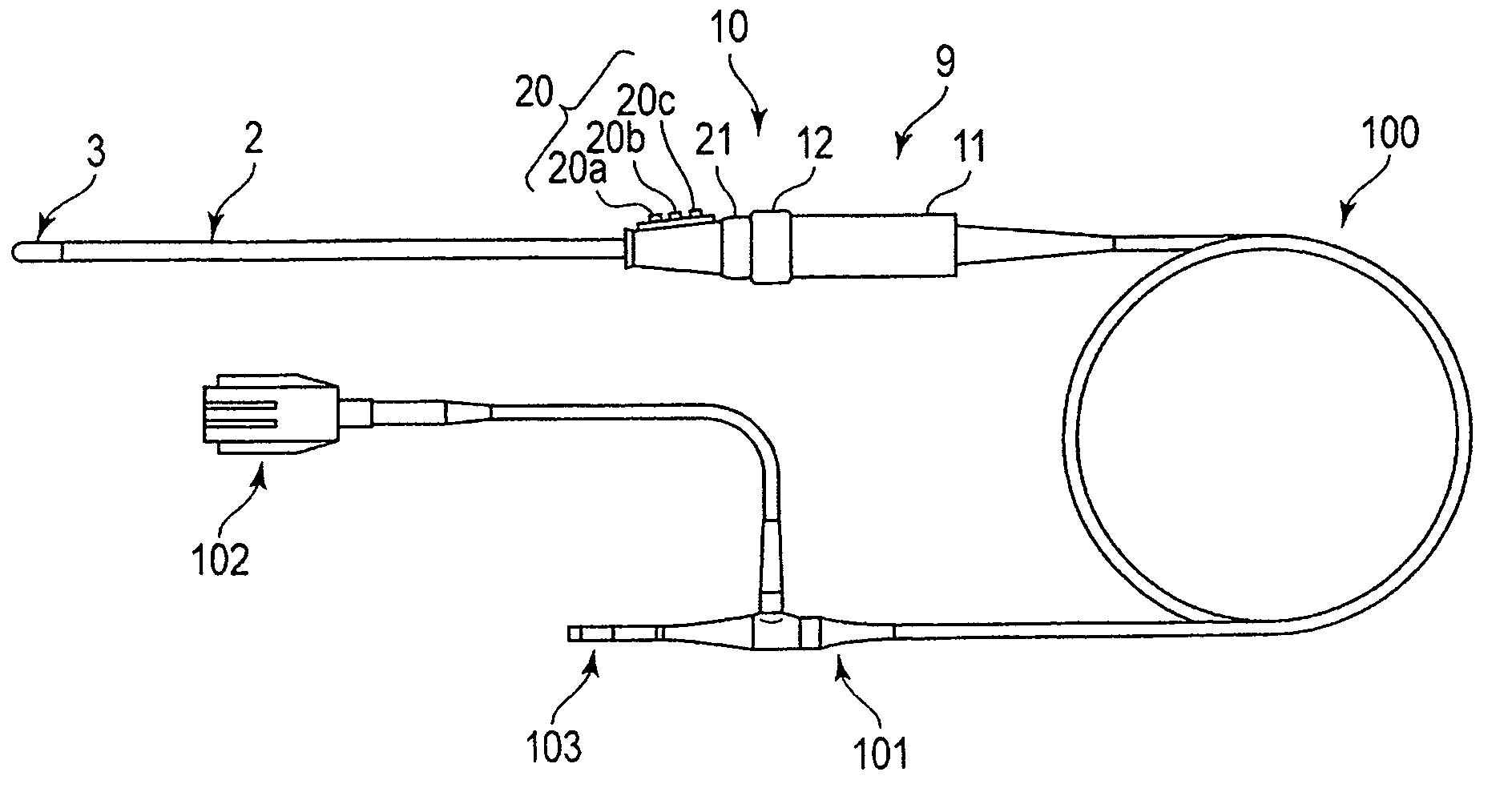 Medical device which acquires the picture for observation