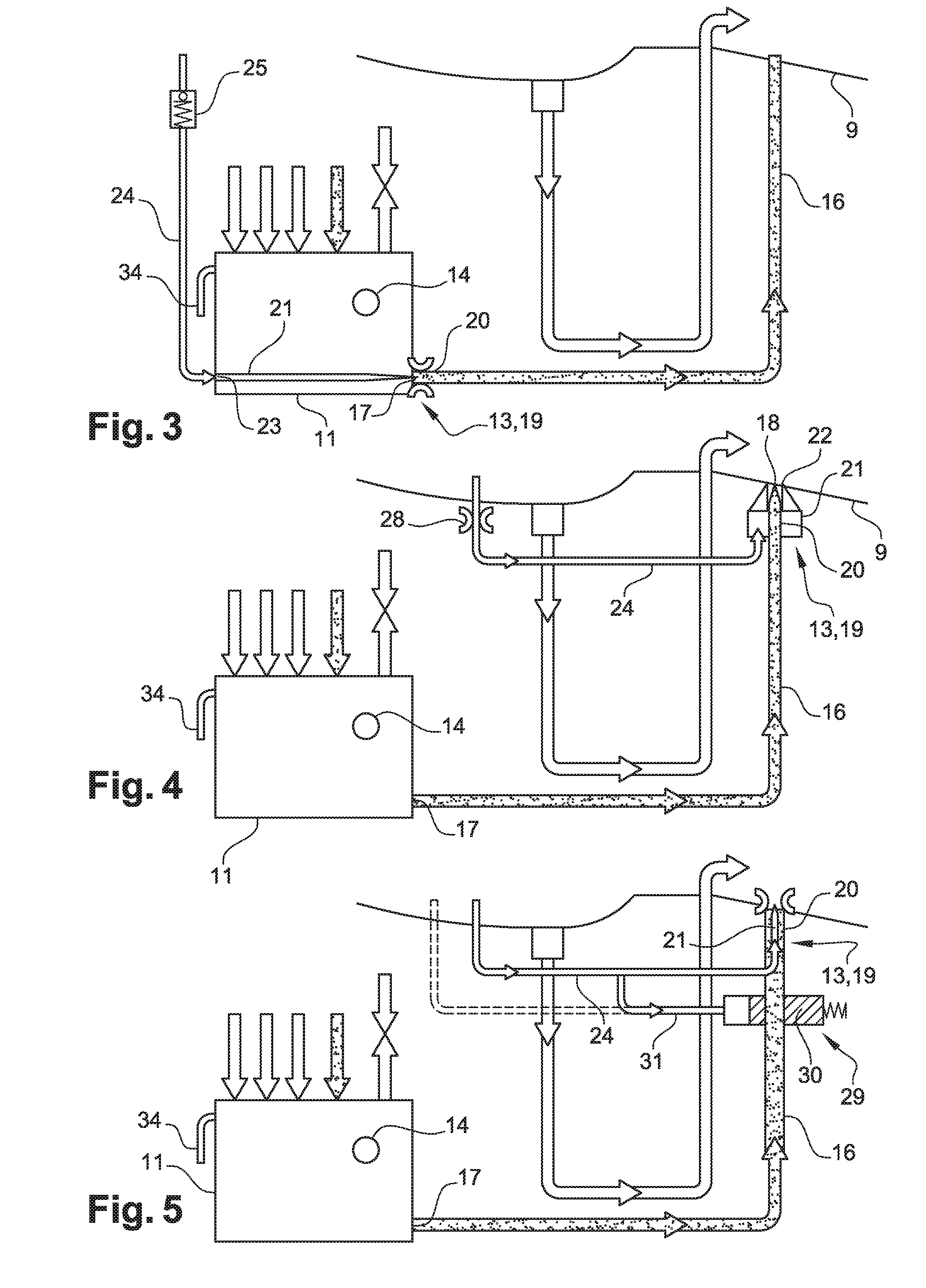 Device for draining liquids for an aircraft engine